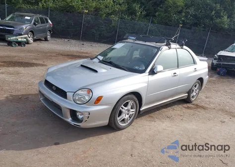 2003 Subaru Impreza Wrx from USA, damaged, VIN JF1GD29633G510141